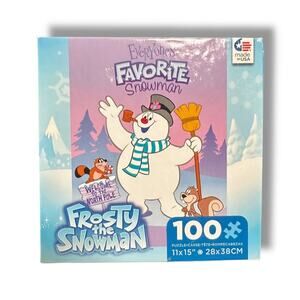 Frosty the Snowman 100 Piece Puzzle